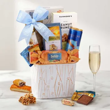 Baby Boy Moscato Gift Basket