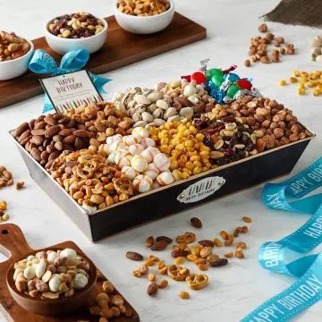 Deluxe Birthday Nutty Pleasures