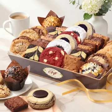 Deluxe Gourmet Brownie & Cookie Gift Basket