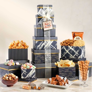 Get Well Soon Deluxe Gift Tower