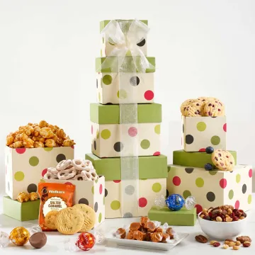 Gourmet Celebration Gift Tower