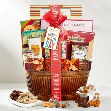 Grand Birthday Gift Basket