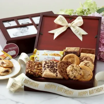 Happy Birthday Photo Bakery Box