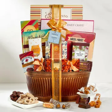 Happy Hanukkah Gourmet Gift Basket