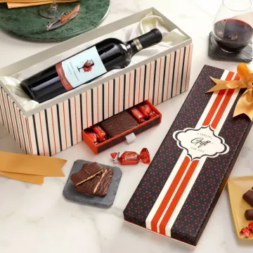 Luxury Wine & Chocolate Gift Box