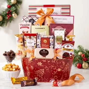 Merry Christmas Gift Basket
