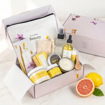 Natural Bath and Body Spa Gift Set