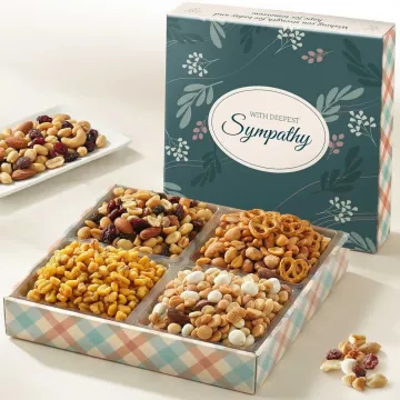 Nutty Assortment Sympathy Gift Tray