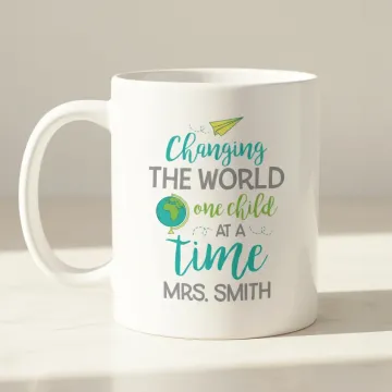 Personalized Teacher Coffee Mug