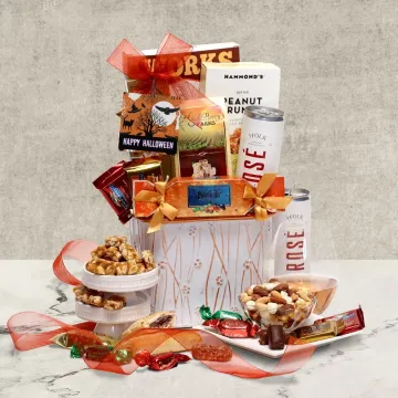 Rose Delight Scary Basket
