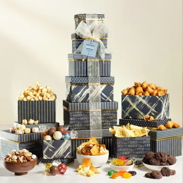 Royal Heights Hanukkah Gift Tower