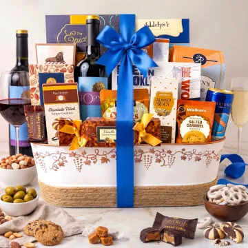 Royal Wine Gift Basket
