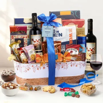 Royal Wine Hanukkah Gift Basket
