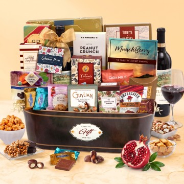 Shana Tova Signature Wine Gift Basket