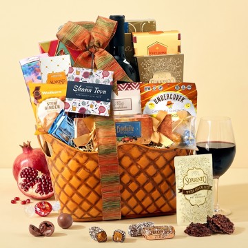 Shana Tova Wine Gift Basket