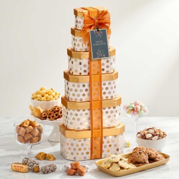 Sympathy Thinking of You Gift Tower
