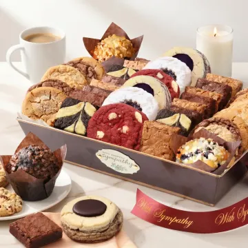 Sympathy Wishes Bakery Basket