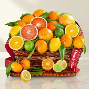 Thank You Citrus Fruit Basket