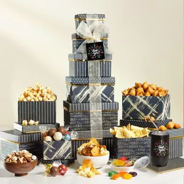 Thank You Gourmet Gift Tower