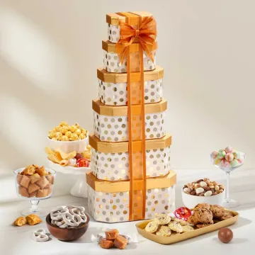 Towering Heights Holiday Gift Tower