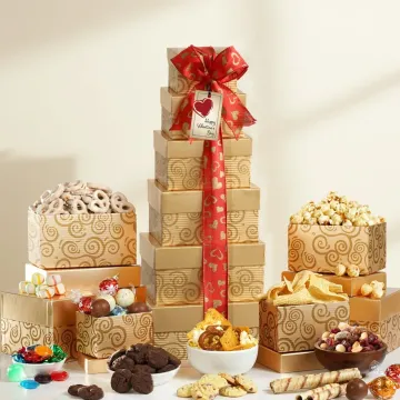 Valentines Day Celebration Gift Tower