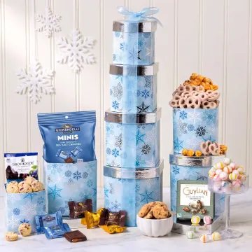 Winter Wonder Gourmet Gift Tower