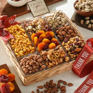 With Thanks Dried Fruit Gift Tray