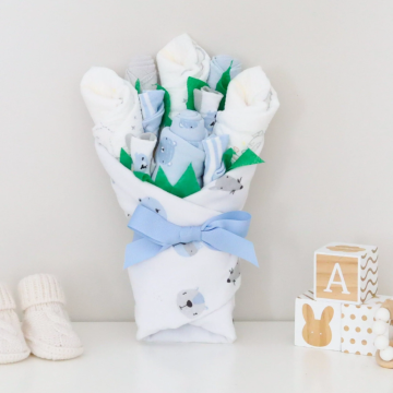 Baby Boy Layette Bouquet