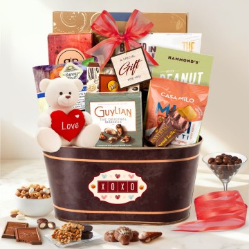 Be Mine Chocolate Gift Basket