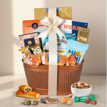 Cheerful Treats Gift Basket