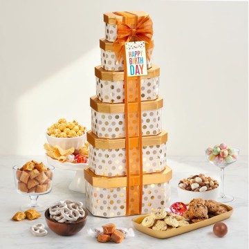 Elegance Birthday Gift Tower