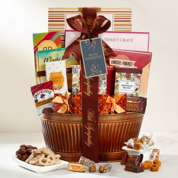 Grand Sympathy Gourmet Gift Basket