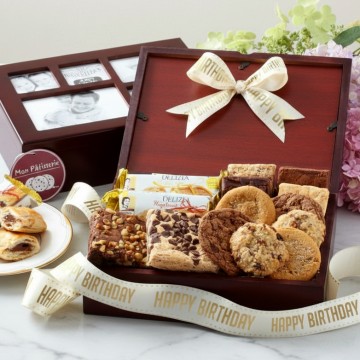 Happy Birthday Photo Bakery Box