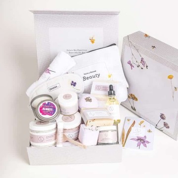 Natural Lavender Spa Gift Box