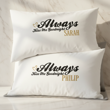 Personalized Love Pillowcase Set