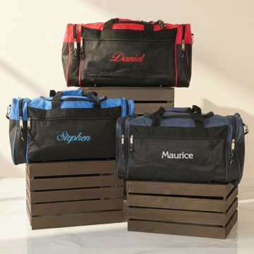 Personalized Travel Duffel Bags