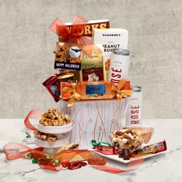 Rose Delight Scary Basket