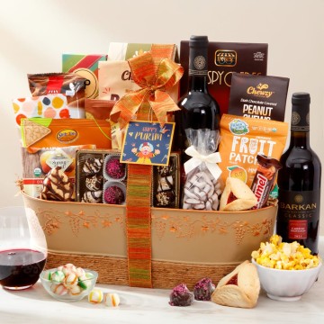 Rustic Radiance Purim Gift Basket