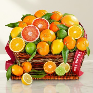 Thank You Citrus Fruit Basket