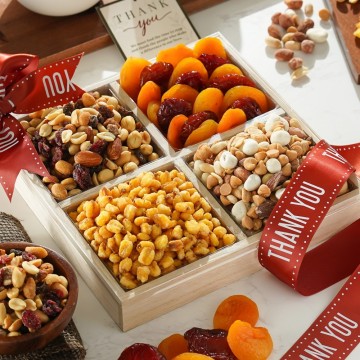 Thank You Hearty Dried Fruit & Nut Tray
