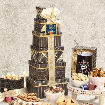 Thank You Purim Gift Tower