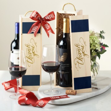 Thank You Wine Gift Box
