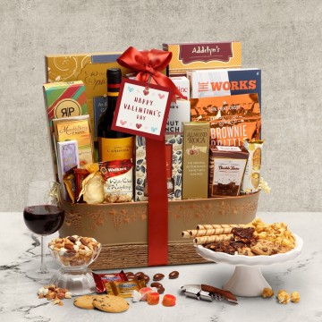 Valentine Delights Gift Basket