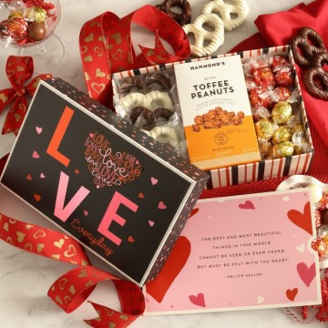 Valentines Day Chocolate Gift Box