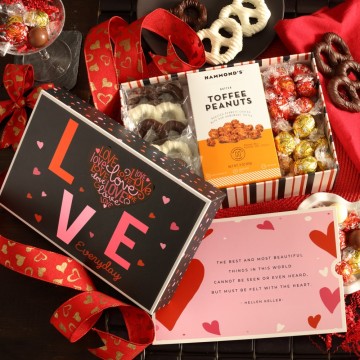 Valentines Day Chocolate Gift Box