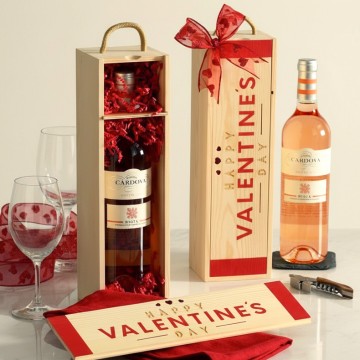 Valentines Day Wine Box