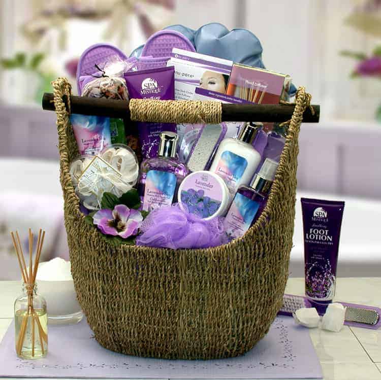 Gifts Set For Women - Christmas Basket Gift Set Ideas Relaxing Spa