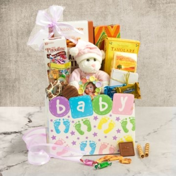 Baby Girl Gift Basket