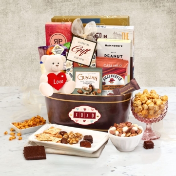 Be Mine Chocolate Gift Basket