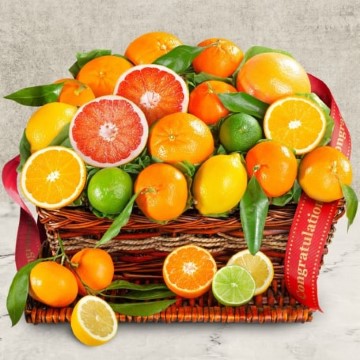 Congrats Citrus Fruit Basket